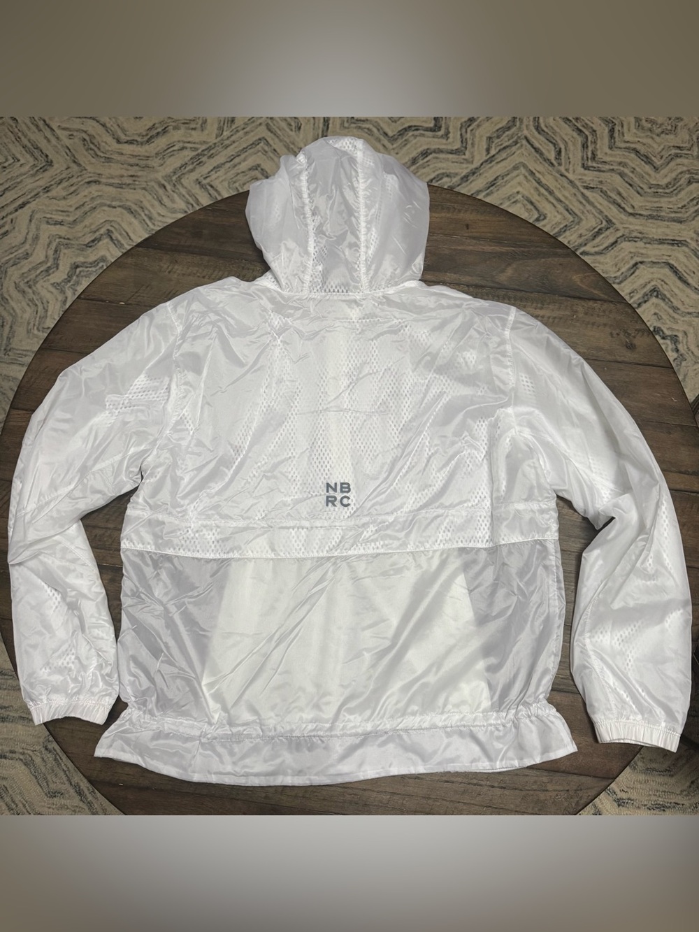 New Balance | NBRC Q Speed Transparent Lightweight Jacket Running Windbreaker - Picture 7 of 11